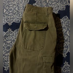 Green cargo Jeans